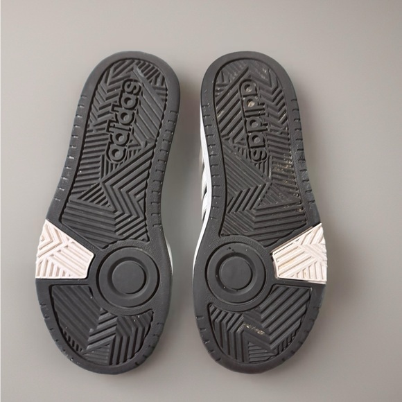 Adidas Kids Black and White High-Top Sneakers - Picture 5 of 6